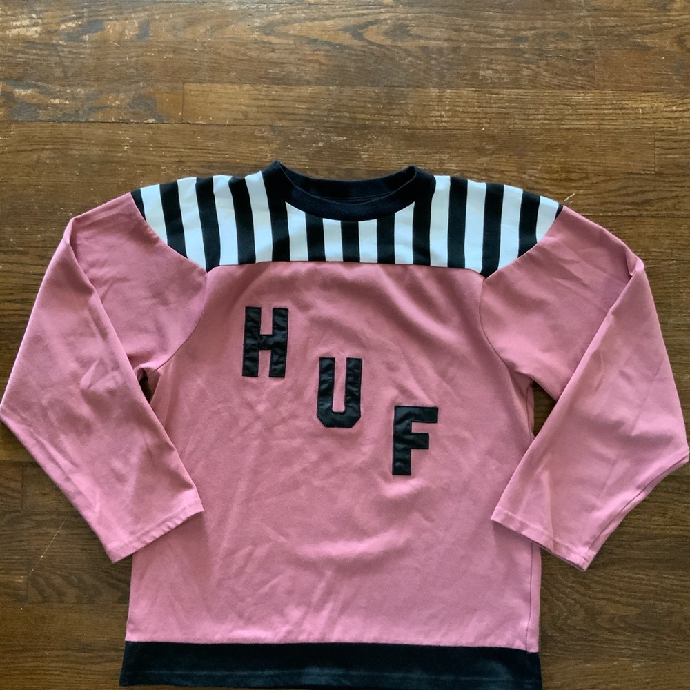 HUF | referee style light weight sweater L